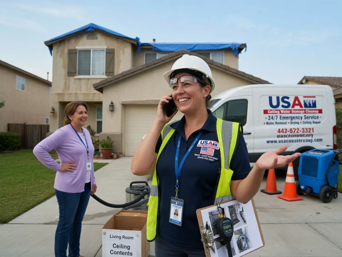 Ceiling Water Damage Restoration Death Valley, CA FAQs